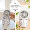 Crane 2-in-1 Air Purifier and Desk Fan, Fan and Air Purifier Combo, Ideal Office Desk Fan, Night Stand Fan, or Mini Fan For Dorm, Small Bedroom Fan, Small HEPA Air Purifier, Small Fan For Desk - Personal Care - 4 - thumbnail