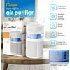 Crane True HEPA Air Purifier, Up To 200 Sq. Ft., With Aroma Tray, Night Light, Adjustable Fan Speed and Timer Function - Personal Care - 5 - thumbnail