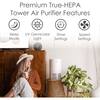 Crane Air Purifier with True HEPA Filter – Quiet, Compact, and Powerful Air Cleaning for Home, Bedroom, and Office, EE-5067 - Personal Care - 6 - thumbnail
