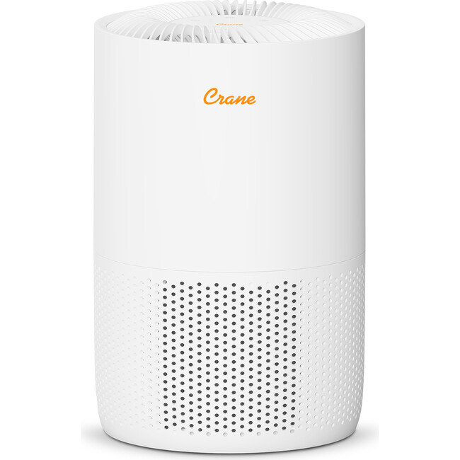 Crane True HEPA Air Purifiers for Home, Up To 300 Sq Ft, with Sleep Timer, Child Lock, Aroma Tray
