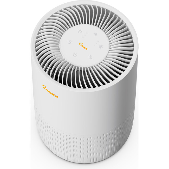 Crane True HEPA Air Purifiers for Home, Up To 300 Sq Ft, with Sleep Timer, Child Lock, Aroma Tray