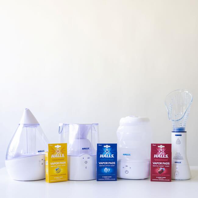 HALLS® Mentho-Lemon Scented Vapor Pads, 12-Count Pack, Long-Lasting Soothing Vapor - Personal Care - 4