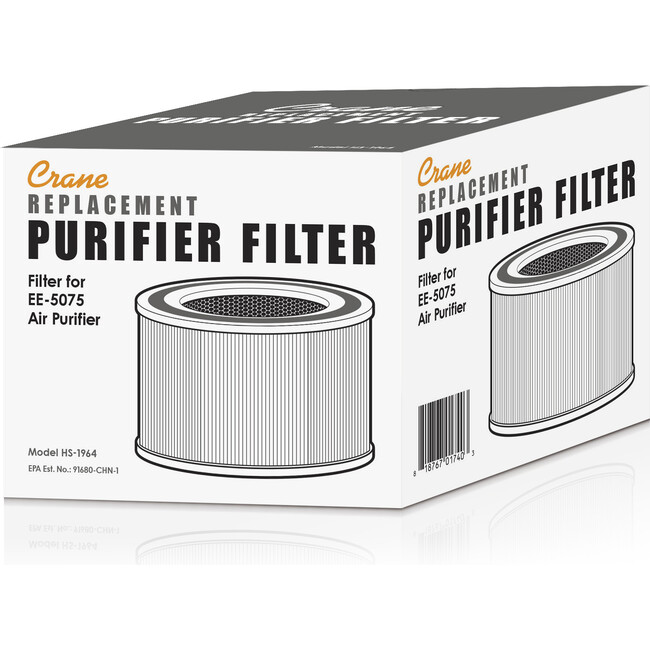 Crane EE-5075 Air Purifier Replacement HEPA Filter - Personal Care - 4