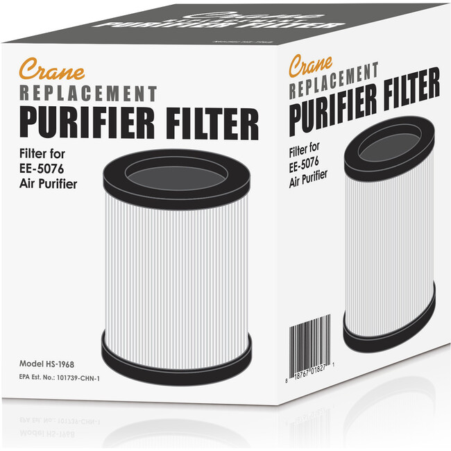 Crane EE-5076 Air Purifier Replacement HEPA Filter - Personal Care - 3