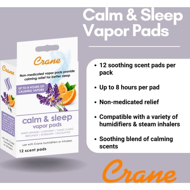 Crane Universal Vapor Pads – Menthol Eucalyptus - Personal Care - 7