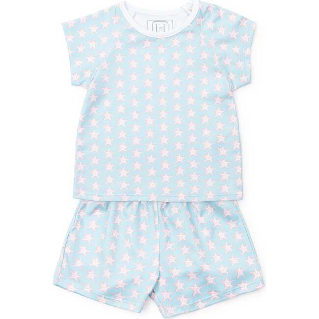 Emery Girls' Short Set, Seaside Starfish