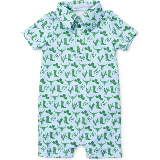 Tripp Boys' Polo Shortall, Wild West Blue
