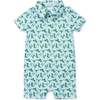 Tripp Boys' Polo Shortall, Wild West Blue - Rompers - 1 - thumbnail