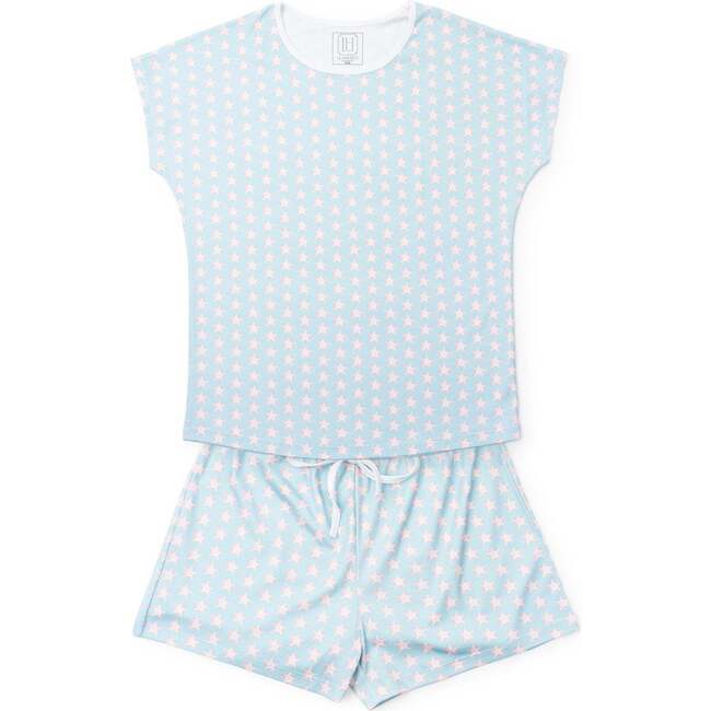 Riley Women's Pajama Short Set, Seaside Starfish