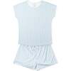 Riley Women's Pajama Short Set, Seaside Starfish - Pajamas - 1 - thumbnail