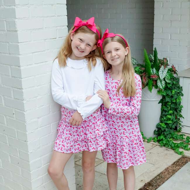 Lily Girls' Dress, Wild West Pink - Dresses - 3