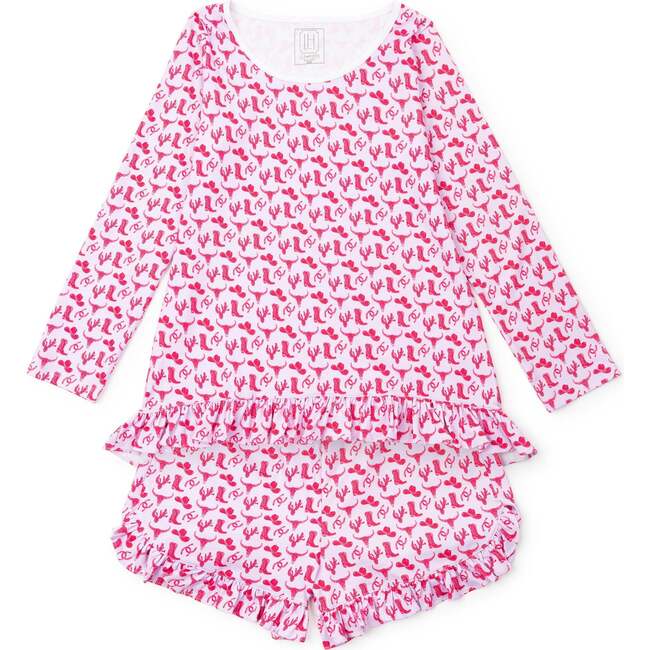 Kathryn Women's Pajama Short Set, Wild West Pink