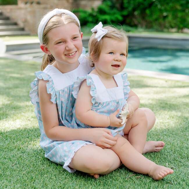 Caroline Girls' Dress, Seaside Starfish - Dresses - 3