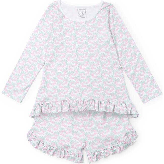 Kathryn Women's Pajama Short Set, Poolside Palms