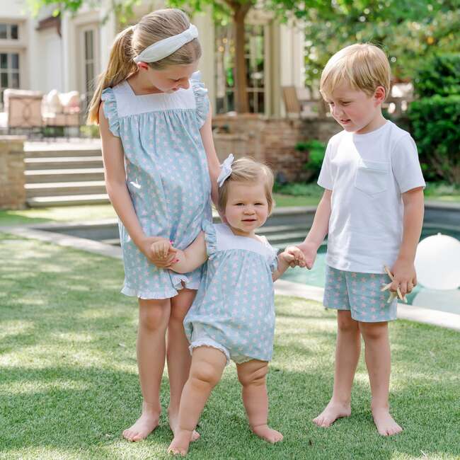 Caroline Girls' Dress, Seaside Starfish - Dresses - 4