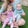 Parker Girls' Zipper Pajama, Wild West Pink - Footie Pajamas - 3 - thumbnail