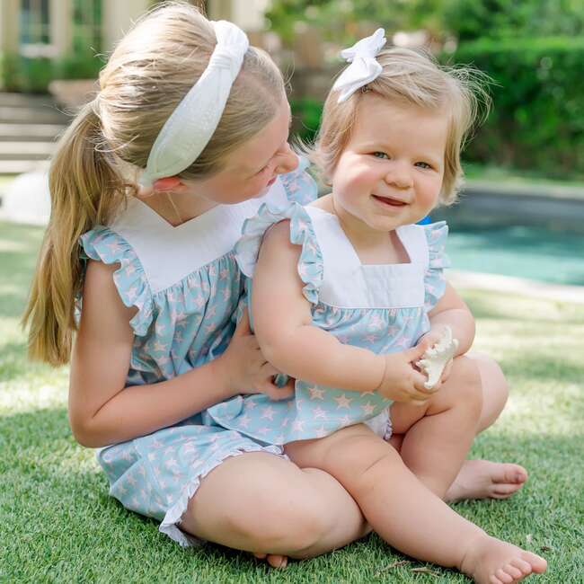 Annie Girls' Bloomer Set, Seaside-Starfish - Mixed Apparel Set - 3