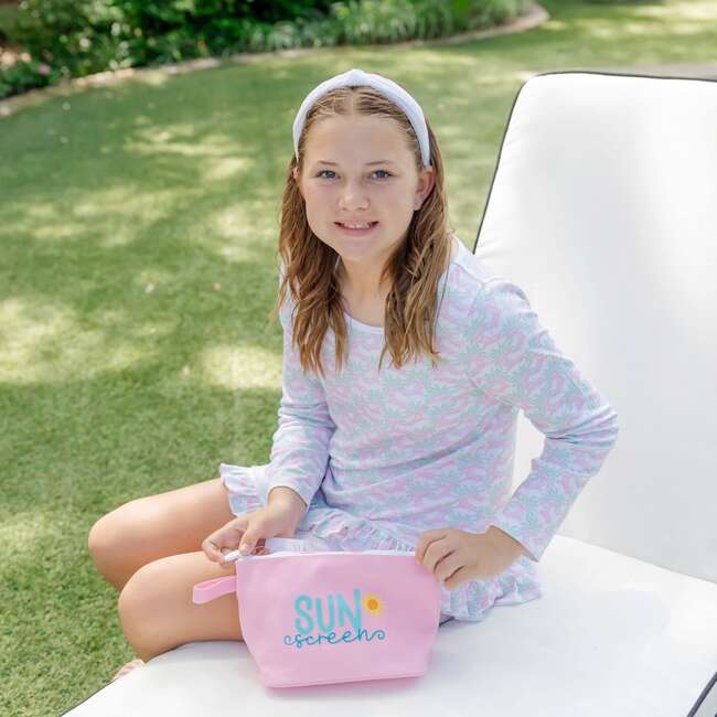 Kathryn Women's Pajama Short Set, Poolside Palms - Pajamas - 3