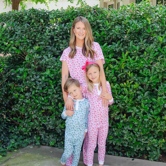 Alden Girls' Pajama Pant Set, Wild West Pink - Pajamas - 4