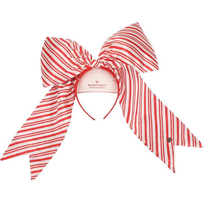 Peppermint Pop Jumbo Bow Headband