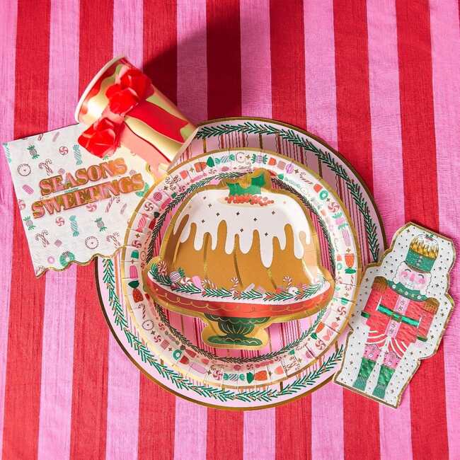 Season’s Sweetings Treat Napkin - Party Accessories - 4