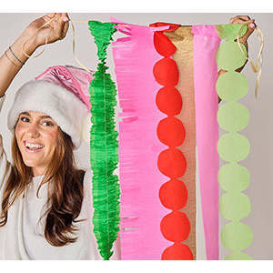 Merry & Bright Party Streamers - Party Accessories - 3