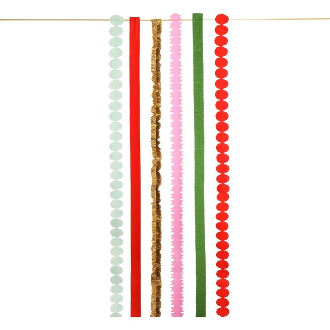 Merry & Bright Party Streamers - Party Accessories - 4