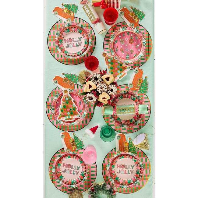 Holly Jolly Placemat - Party Accessories - 4
