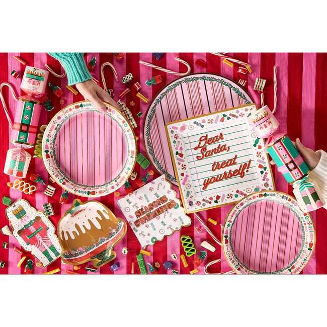 Peppermint Party Dinner Plate - Party Accessories - 5