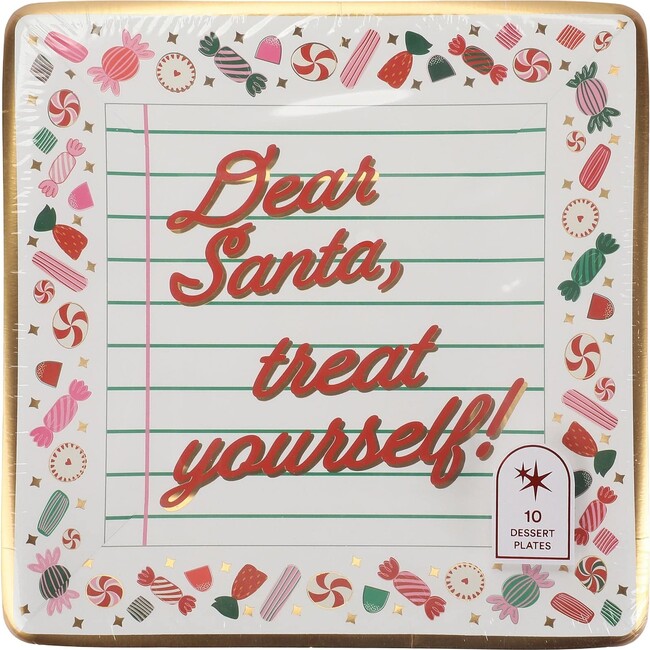Dear Santa Treat Plate