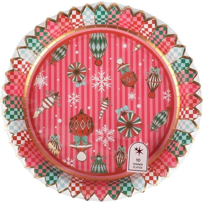 Deck the Halls Dinner Plate