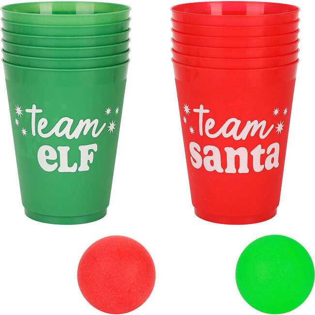 Holiday Cup Toss Game Set - Party Accessories - 5