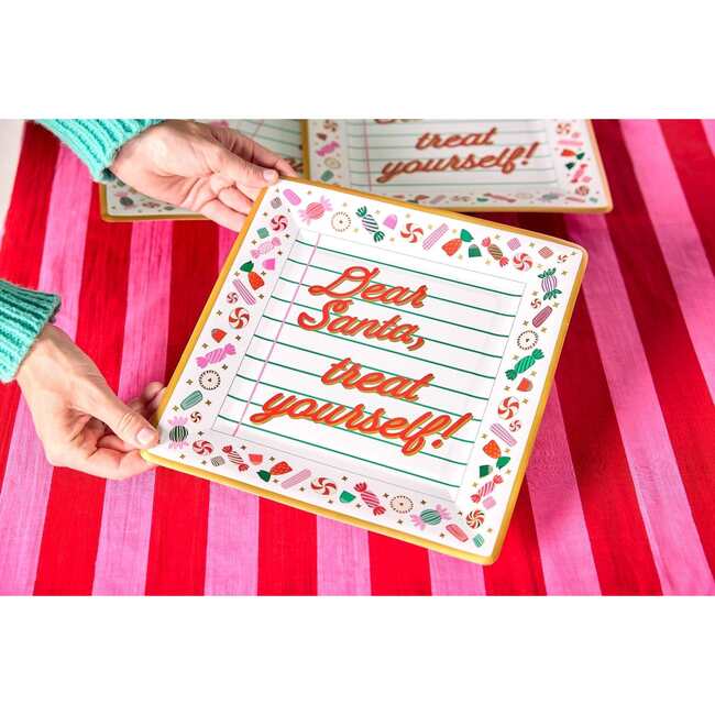Dear Santa Treat Plate - Party Accessories - 3
