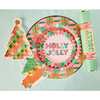 Holiday Cheer Tree Dessert Plate - Party Accessories - 3 - thumbnail