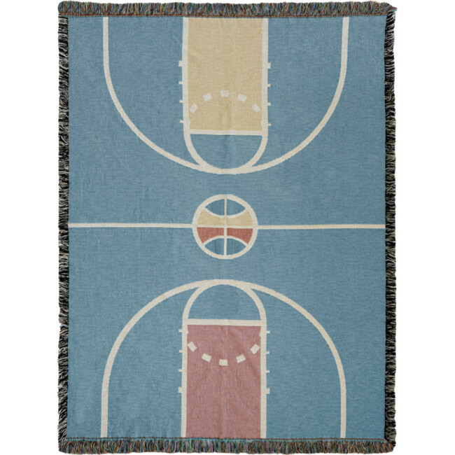 Local Hoops Basketball Court Blanket