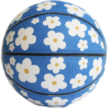 Mini Blue Flower Basketball