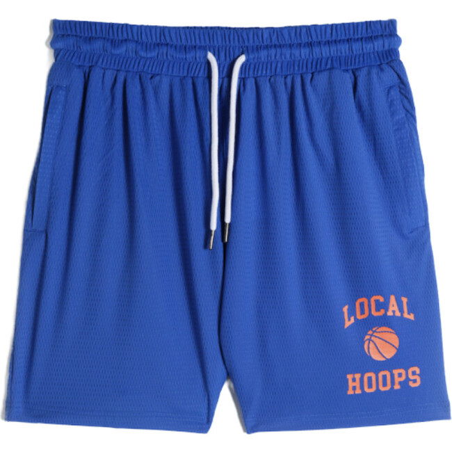 Kids NY Practice Shorts, Blue