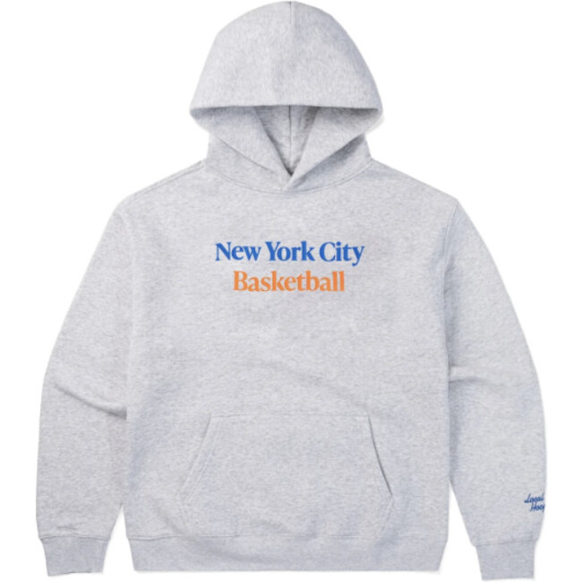 Kids New York City Basketball Hoodie, White
