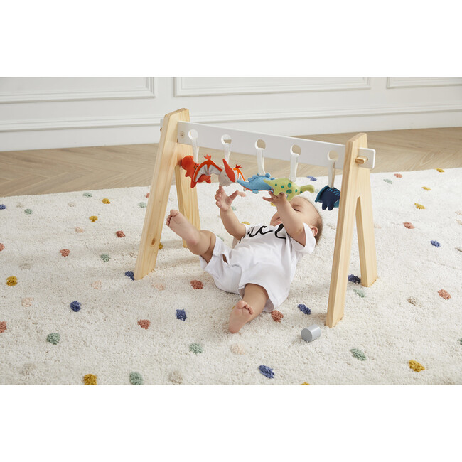 Baby Gym with Dinosaur Rattles