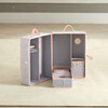 Floral Doll Case, Pink - Doll Accessories - 1 - thumbnail