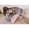 Floral Doll Case, Pink - Doll Accessories - 2
