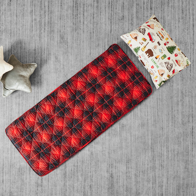 Campout Red Plaid Sleeping Bag - Playhouses - 2