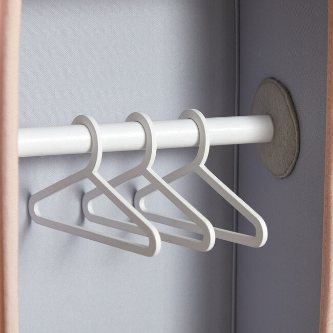 Floral Doll Case, Pink - Doll Accessories - 6