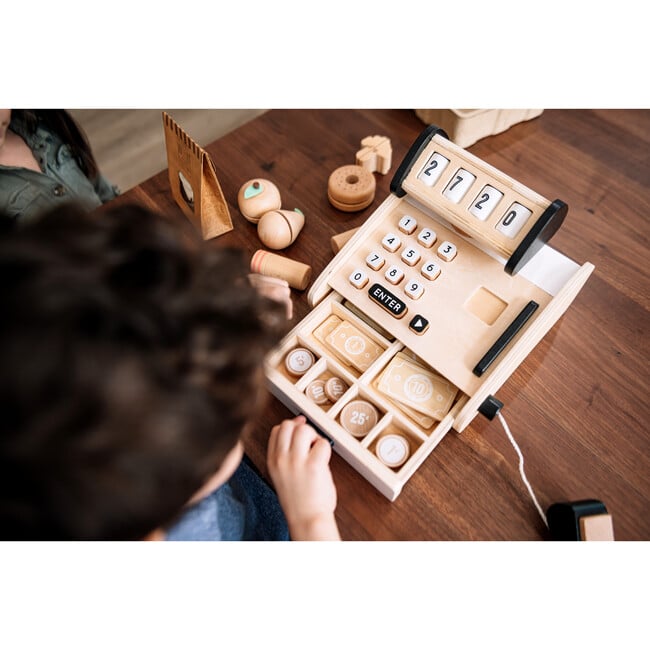 Cash Register, Natural - Role Play Toys - 8