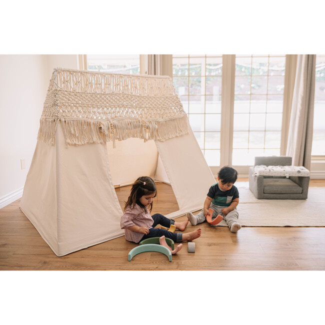 Macrame Playhome, Beige - Playhouses - 4