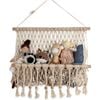 Willow Hanging Macrame Basket Storage - Wall Décor - 1 - thumbnail