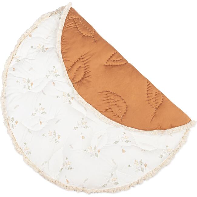 Willow Quilted Baby Play Mat (Dainty Leaf)