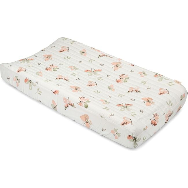 Parker Quilted Change Pad Cover (Butterfly)