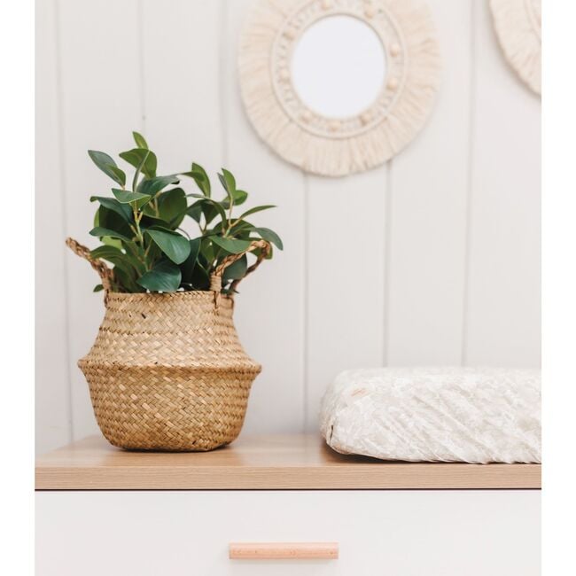 Willow Quilted Change Pad Cover (Neutral Batik) - Changing Pads - 3