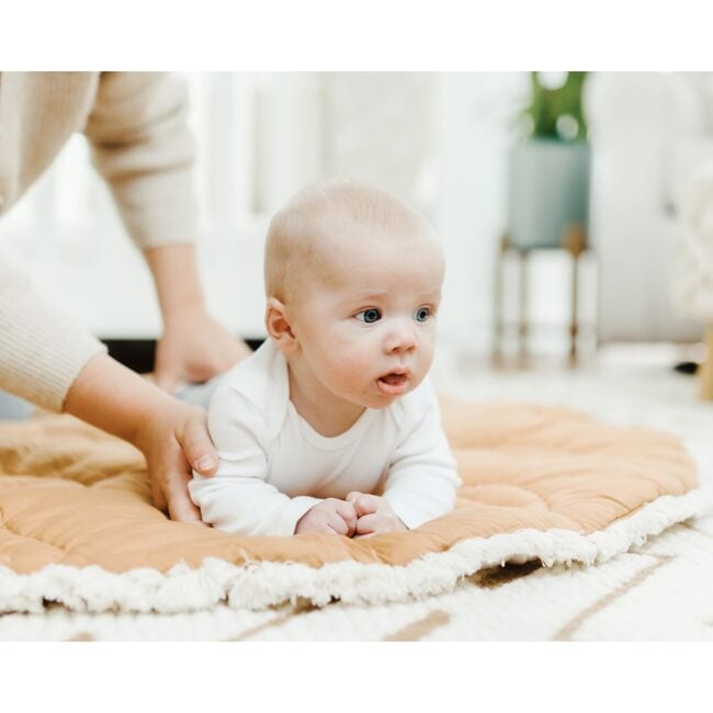 Willow Quilted Baby Play Mat (Dainty Leaf) - Playmats - 4